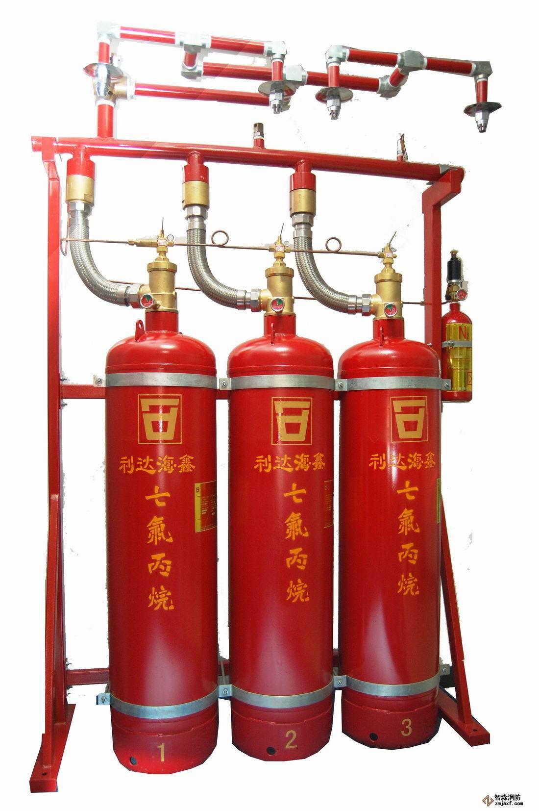 七氟丙烷氣體滅火系統的安裝注意事項